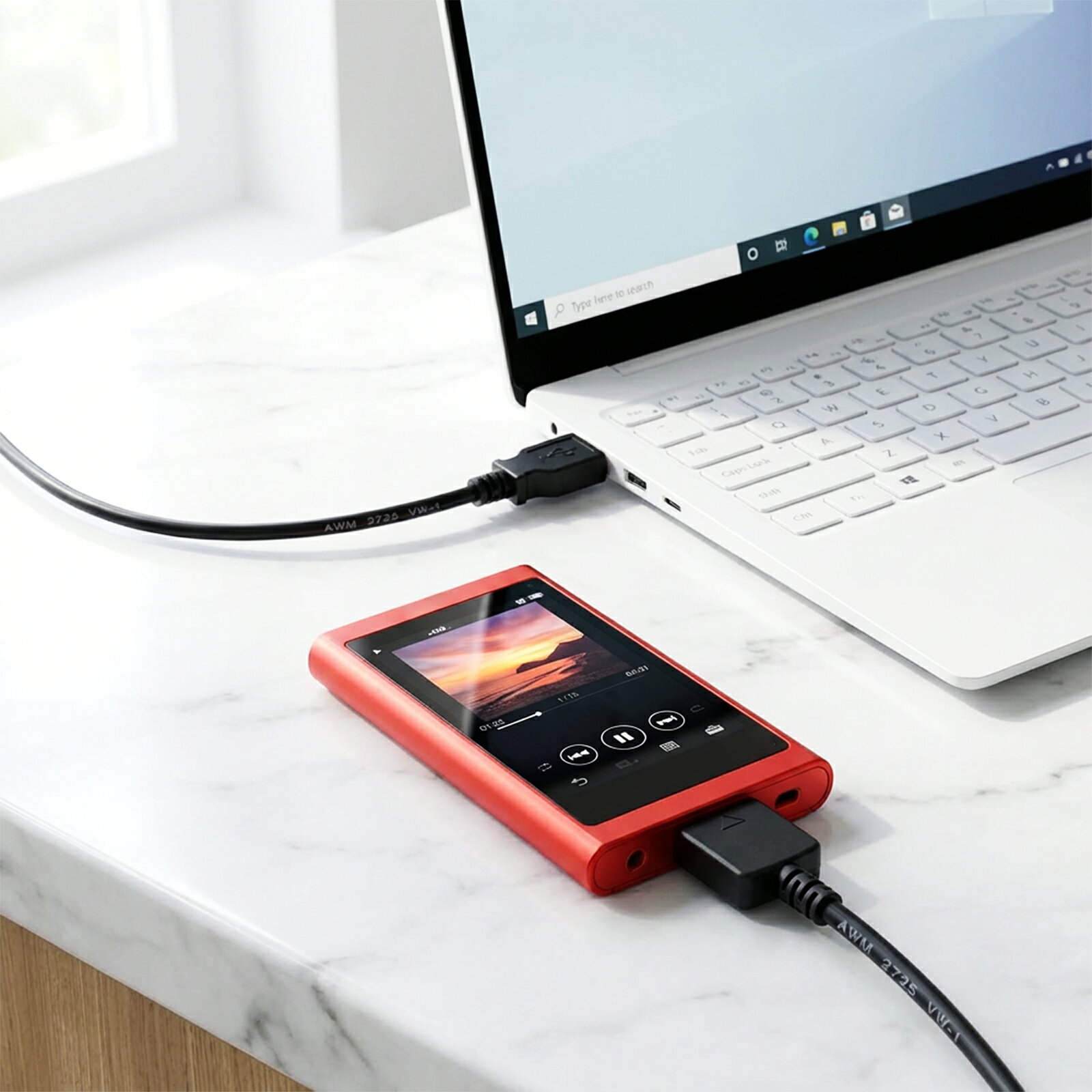 WM-PORT専用 ウォークマン充電データケーブル 1.0m USB-A対応 高耐久急速充電兼用 ...