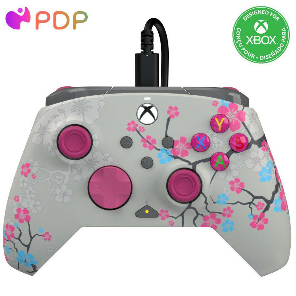 【Victrix公式ストア】PDP REMATCH GLOW リマッチ グロウ 有線 コントローラー PC and Xbox Series X|S【Xbox公式ライセンス商品】