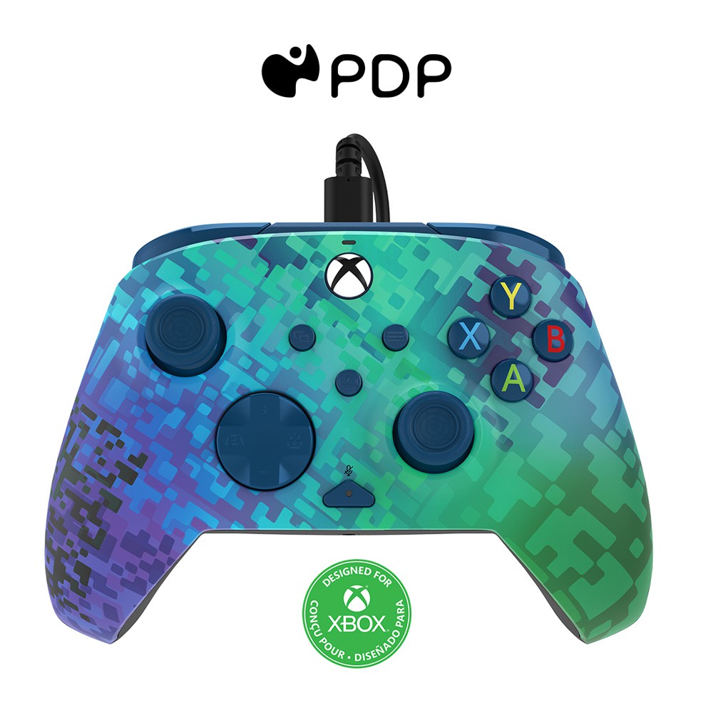 【Victrix公式ストア】PDP REMATCH GLOW リマッチ グロウ 有線 コントローラー PC and Xbox Series X|S【Xbox公式ライセンス商品】