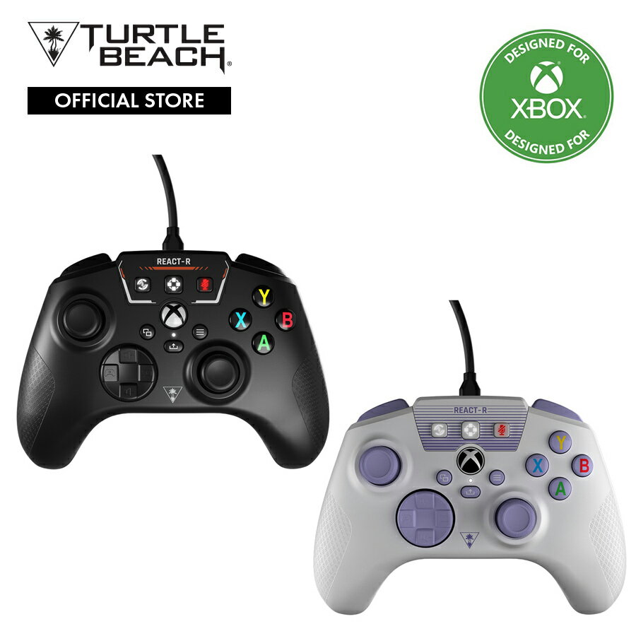 18%OFF! 期間限定 コントローラー TURTLE BEACH REACT タートルビーチ REACT-R ゲーミング Xboxのオフィシャルライセンス Xbox Series X|S