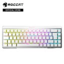 ROCCAT Vulcan II Mini Air ホワイト 日本語配列（ISO）赤軸スイッチ ワイヤレス ゲーミングキーボード ロキャット ROC-27-028