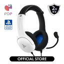 58%OFF 10/10まで【Victrix公式ストア】PDP Gaming LVL40 有線 ステレオ ゲーミングヘッドセット ストリーミング 軽量 SONYオフィシャルライセンス商品