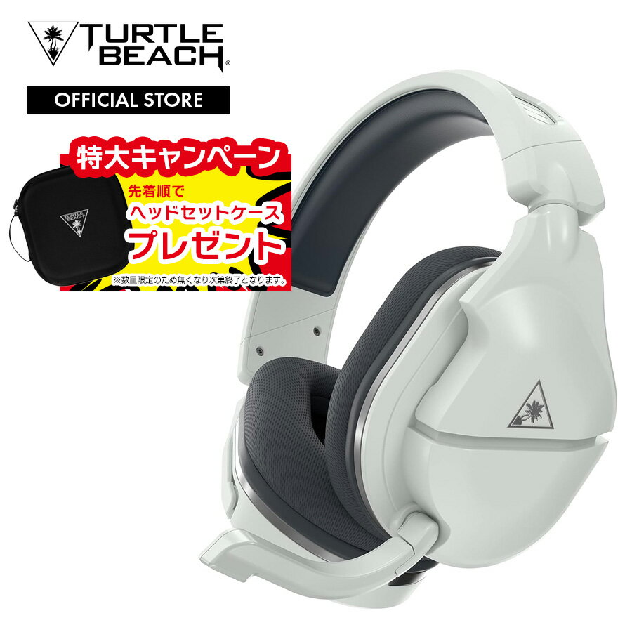 Turtle Beach ゲーミングヘッドセット Stealth 600 Gen 2 USB ワイヤレス 2.4GHz 無線 ホワイト 白 PS5 PS4 Switch PC Mac対応 軽量 299g フリップミュート 3Dオーディオ 24時間持続 正規品