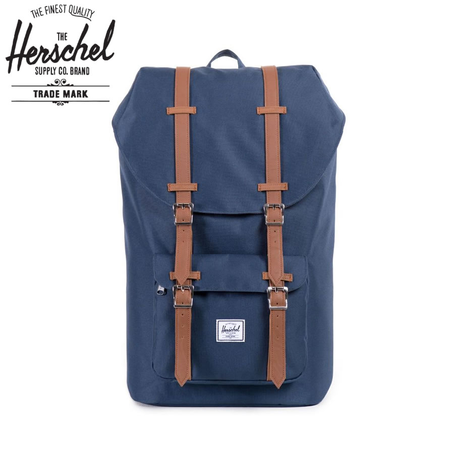 ハーシェルサプライ リュック メンズ [正規品 無料ギフトラッピング可] Herschel Supply ハーシェルサプライ バックパック / Little America リトルアメリカ / NAVY x TAN / 25L /10014-00007 /リュックサック ベルト メンズ レディース 人気 女性 大人 通学 通勤 マザーバッグ ママバッグ 送料無料 【t79】