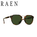  RAEN Optics レーン レイン サングラス / REMMY ALCHEMY 52 - KOLA TORTOISE x BOTTIE GREEN / 正規代理店/ 100U181MRE-S252-52 / 送料無料 RAENのサングラス メンズ レディース UVカット かわいい 