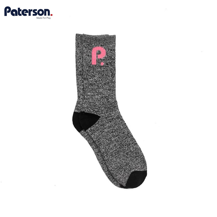 PATERSON(パターソン)/ ソックス 靴下 / P DOT SOCK - GREY MELANGE / PAT-SS19-SK01 / メンズ