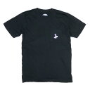 PORT LBC (|[g) /  TVc / OIL PALM POCKET TEE - BLACK / Y PORTTVc yt79z