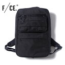 F/CE. (エフシーイー) / バックパック サコッシュ付属 / CORDURA BALLISTIC NYLON / AU SQUARE BP - BLACK / F1902AU0041 / FCE FICOUTURE フィクチュール リュックサック スクエア バリステックナイロン 撥水 ビジネス アウトドア ラップトップ 黒 ブラック 【t79】