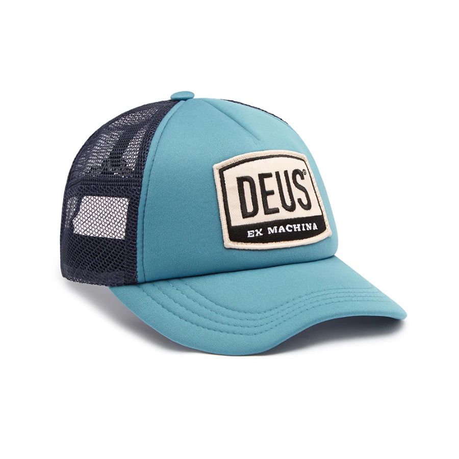 正規品 無料ラッピング可 DEUS EX MACHINA ( デウスエクスマキナ ) メッシュキャップ 帽子 / MORETOWN TRUCKER - DARK BLUE / DMP87096 / メンズ レディース ユニセックス 青 ブルー