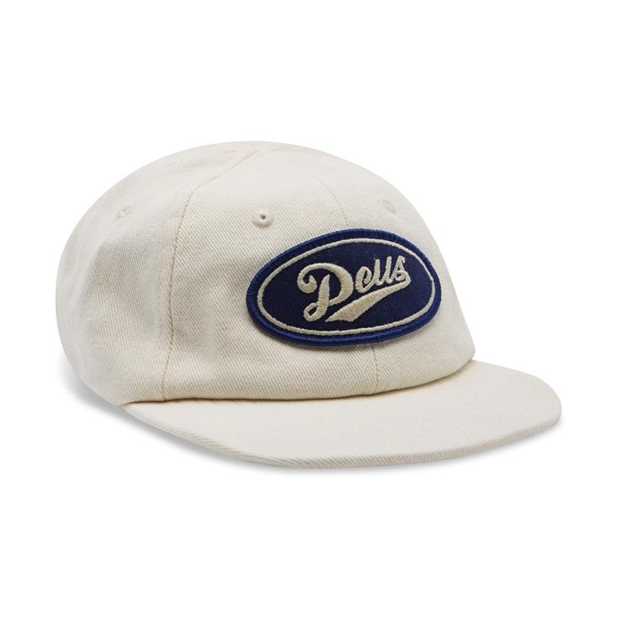 正規品 無料ラッピング可 DEUS EX MACHINA ( デウスエクスマキナ ) / スナップバックキャップ / DENIM SHOP CAP - BLEACH WHITE / DMS97287 / メンズ レディース ユニセックス デウス エクス マキナ DEUSのキャップ 20SS【t79】