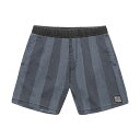 正規品 無料ラッピング可 DEUS EX MACHINA ( デウスエクスマキナ ) / 水陸両用 街履きボードショーツ / SANDBAR VERTIGO STRIPE - NAVY BLUE / DMS92362A / メンズ 短パン 水着 海パン スウィムショーツ サーフパンツ 送料無料ハーフパンツ DEUS ショートパンツ