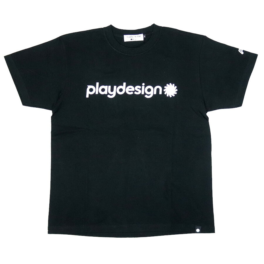 PLAY DESIGN プレイデザイン / P01 プレイ / 半袖Tシャツ / PD TEE - BLACK / 20SS0PDTEBLK / メンズ【t79】