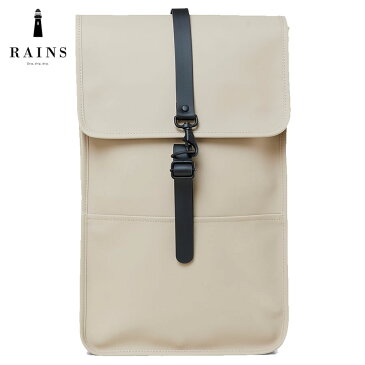 RAINS （レインズ） / バッグ　防水 バックパック リュックサック / BACKPACK - BEIGE / 53203-1-02909 84 / 防水バックパック 防水リュックサック メンズ レディース かわいい 通勤 ママバッグ ママリュック おしゃれ 使いやすい RAINSのリュックサック ブラック【t79】