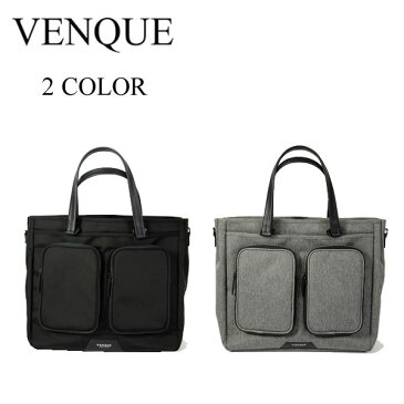 VENQUE (ヴェンク) / 2WAY トートバッグ ショルダーバッグ / TOTE - 2カラー展開 / 国内正規取扱店 / 1年間製品保証付き リュックサック 防水 撥水 メンズ レディース ビジネスリュック カジュアル 大人 綺麗め レザー 人気 通勤 通学 PC パソコン バッグベンク