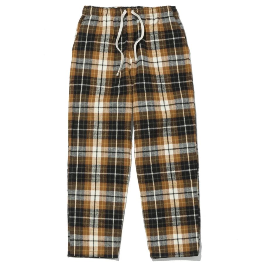 BATTENWEAR(バテンウエア) / イージーパンツ チェック柄 / ACTIVE LAZY PANTS - CHESTNUT PLAID / FW20403B / メンズ タータンチェック MADE IN USA サーフブランド NY NEW YORK ニューヨーク 米国製 アメリカ製 バッテンウェア 1