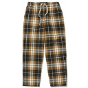 BATTENWEAR(バテンウエア) / イージーパンツ チェック柄 / ACTIVE LAZY PANTS - CHESTNUT PLAID / FW20403B / メンズ タータンチェック MADE IN USA サーフブランド NY NEW YORK ニューヨーク 米国製 アメリカ製 バッテンウェア