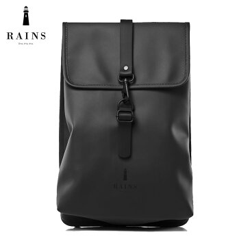 RAINS (レインズ) / バッグ 防水 バックパック リュックサック / RUCKSACK - BLACK / 53213-1-04209 99 / 防水バックパック 防水リュックサック メンズ レディース かわいい 通勤 ママバッグ ママリュック おしゃれ 使いやすい RAINSのリュックサック【t79】