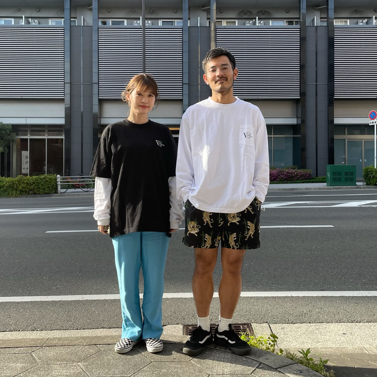 PACIFICSTANDARDTIME/LOGOSS2PACKTEE-2枚組半袖Tシャツカラー組み換え可/半袖Tシャツ/MADEINUSA/カリフォルニアLAサーフブランドスケートブランドWHITEBLACK白黒ホワイトブラックロスアパLOSANGELESAPPARELLAAPPARELロサンゼルスアパレル