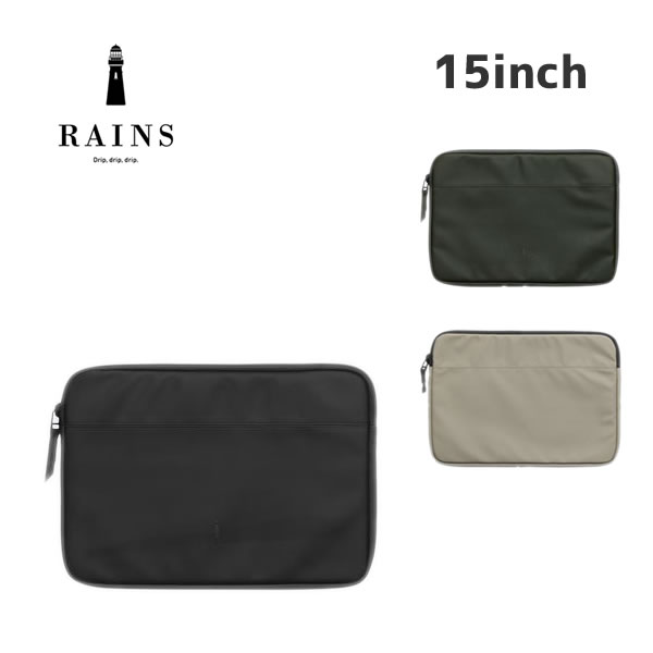 RAINS レインズ/ 防水 ノートパソコンケース PCケース 15インチ / Laptop Case 15″ / 53213-1-08809 / ..