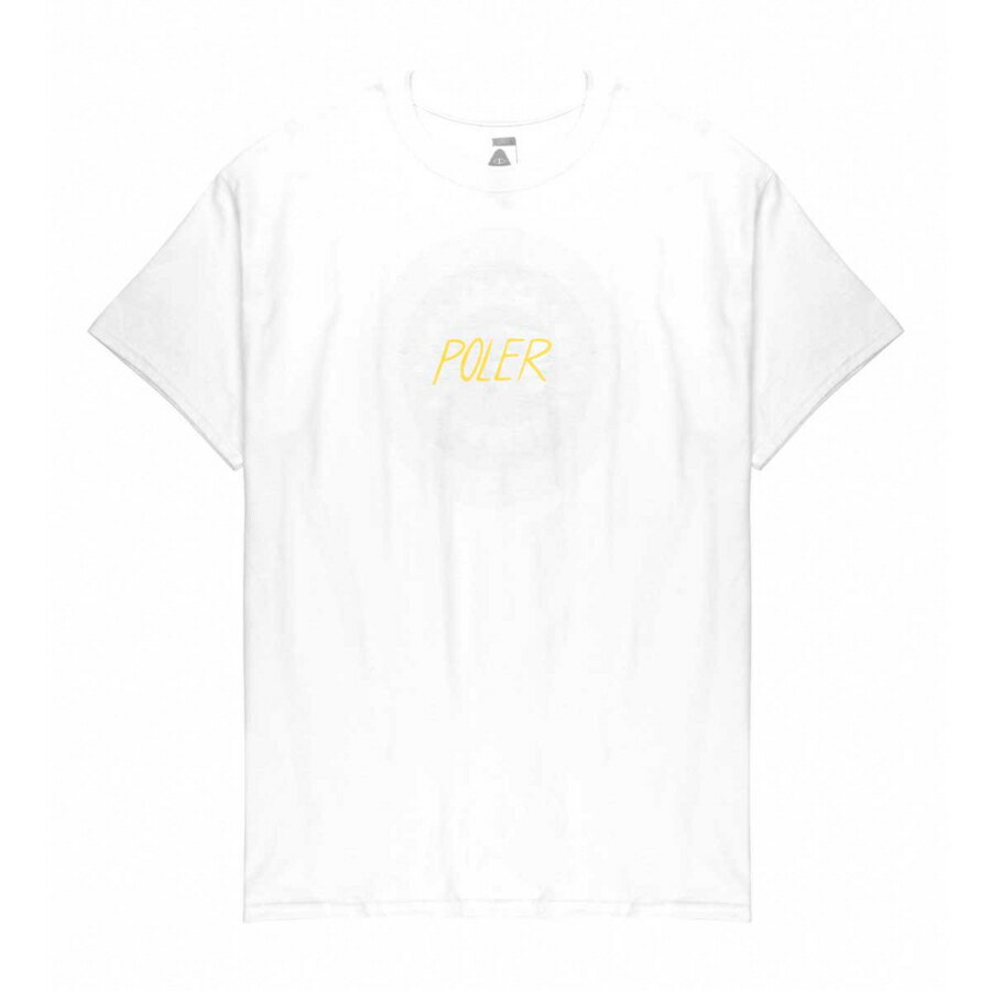 POLeR OUTDOOR STUFF(ポーラーアウトドアスタッフ) / 半袖 Tシャツ / SUNSHINE TEE - WHITE / 221SS0060 / メンズ / 21SS【t79】