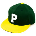 P01 プレイ / 帽子 キャップ / P CLASSIC B.B. CAP - GREEN x YELLOW / PLAY DESIGN プレイデザイン