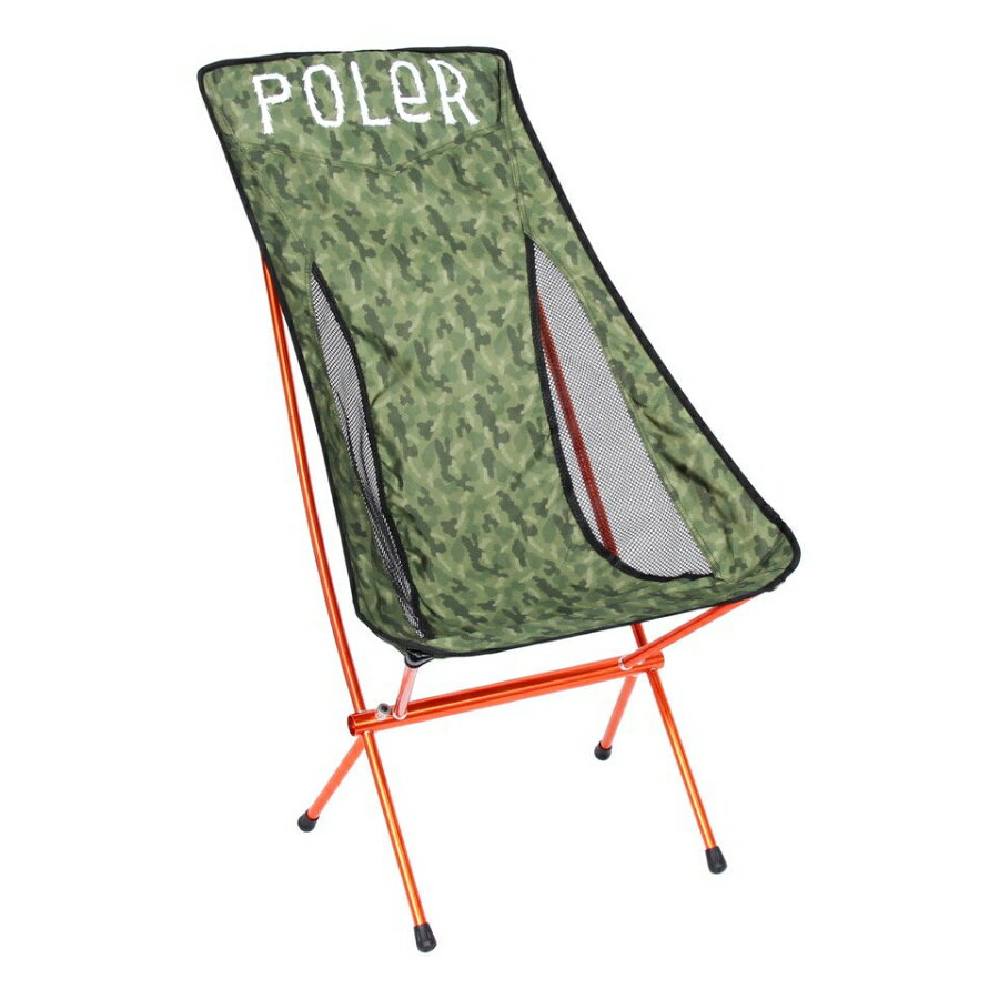 Poler Camping Stuff(ポーラー キャンピング スタッフ) / 折り畳み アウトドアチェアー / STOWAWAY CHAIR - FURRY CAMO 【t79】