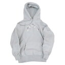 TAMANIWA (タマニワ) / ユーズド加工 裏起毛 スウェットプルオーバーパーカー / TORNADO HOODIE - GREY / TMNW-82 / メンズ グレー ビンテージ トルネード 野球 ピッチャー