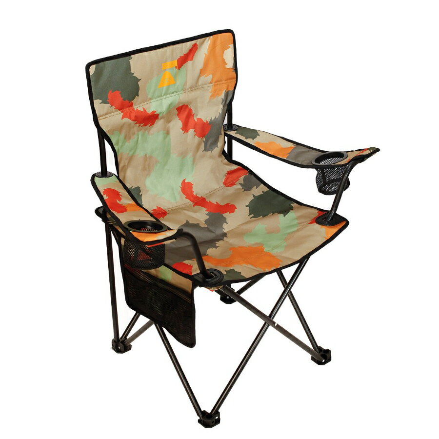 Poler Camping Stuff(ポーラー キャンピング スタッフ) / 折り畳み椅子 アウトドアチェアー / CAMPING CHAIR - MUSTARD CAMO【t79】