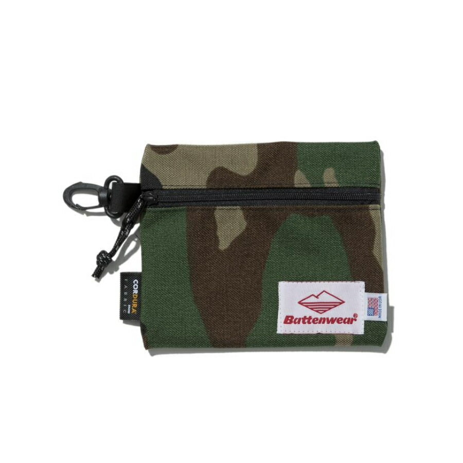 BATTENWEAR(バテンウエア) / 米国製ポーチ / ZIP POUCH - CAMO / 小銭入れ コインケース カード ミニ財布 アウトドア