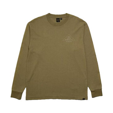 [正規品 無料ラッピング可]DEUS EX MACHINA ( デウスエクスマキナ ) Tシャツ ロンT 長袖 厚手 / PARRALLELS LS TEE - OLIVE DRAB / DMW2011240 / メンズ / デウス エクス マキナ