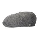 楽天タータスストアー大阪BRIXTON （ ブリクストン ） ニュースボーイキャップ ハンチング / BROOD SNAP CAP - GREY x BLACK / 10770 GYBLK / メンズ スケートボード スケボー アパレル サーフ ブランド カリフォルニア　アメカジ BRIXTONのキャップ