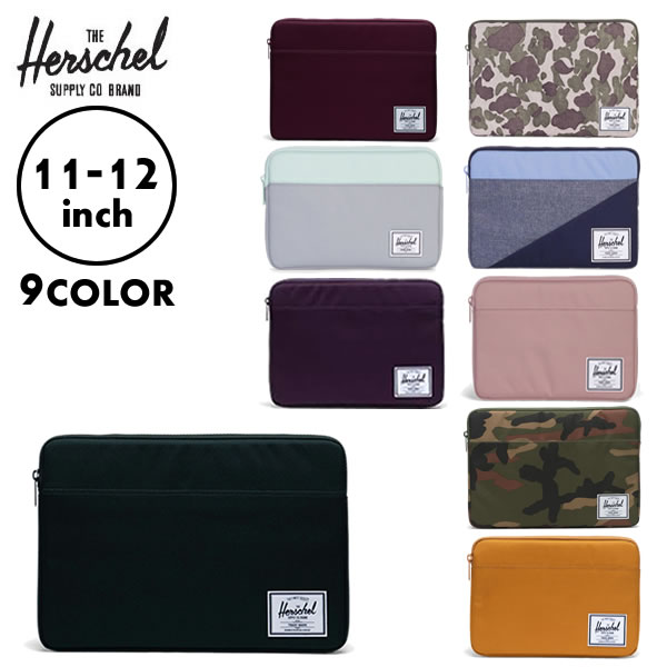 楽天タータスストアー大阪[正規品 無料ギフトラッピング可] Herschel Supply ハーシェルサプライ / 11 12 インチ パソコンケース PC MACBOOK / Anchor Sleeve For 11-12 INCH Macbook - 9カラー / おしゃれ おすすめ ブランド PCケース マックブック 【t79】