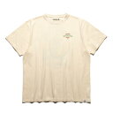 THE ROARK REVIVAL ロアーク / 半袖Tシャツ / "DISTILLERIA" TEE - NATURAL / RTJD802-NAT / メンズ