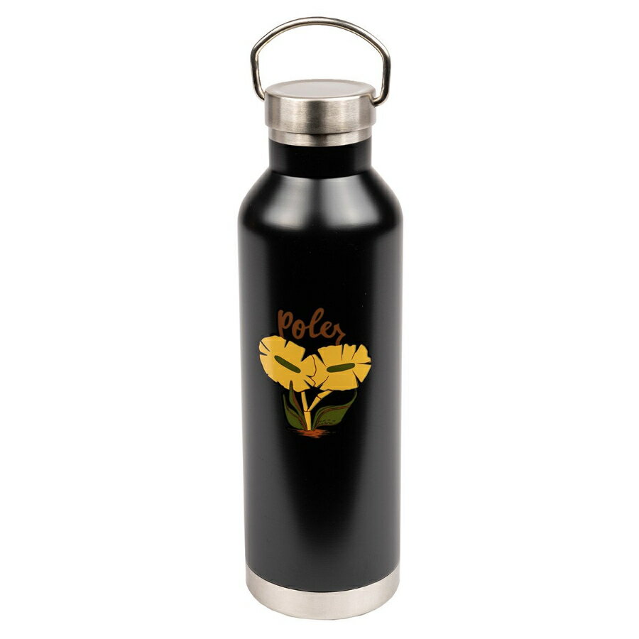 Poler Camping Stuff(ポーラー キャンピング スタッフ) / ステンレスボトル 真空断熱構造 / INSULATED WATER BOTTLE - BLACK