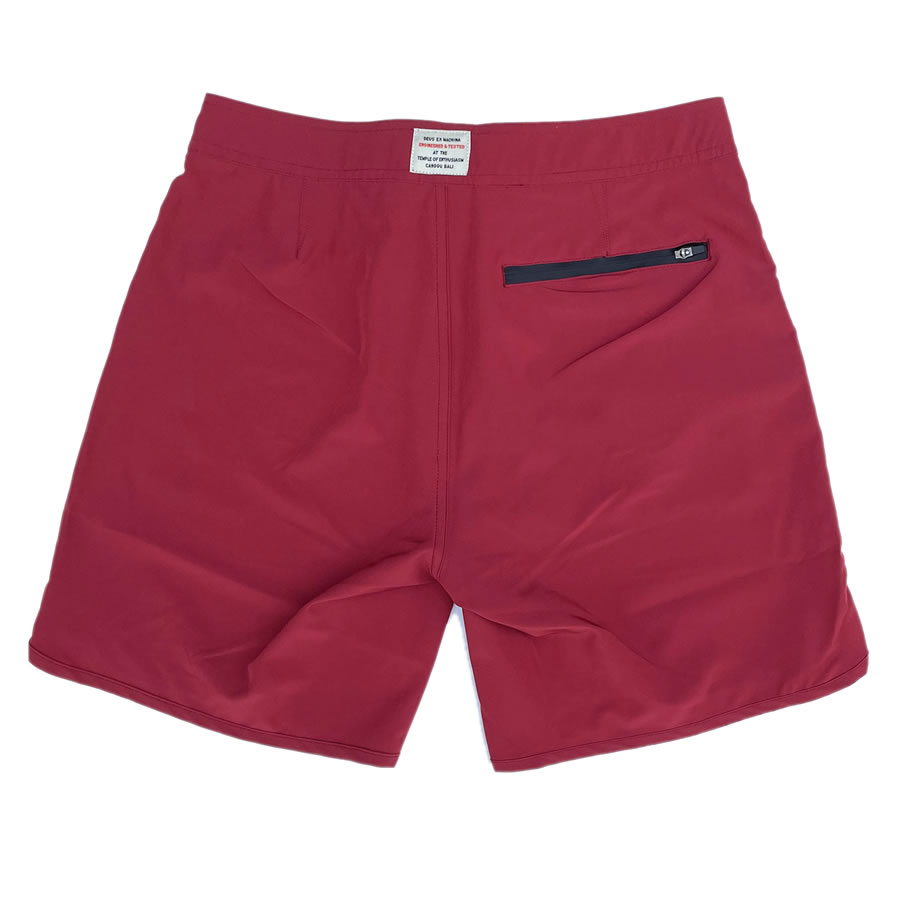 [正規品 無料ラッピング可]DEUS EX MACHINA ( デウスエクスマキナ ) / 水陸両用 街履きストレッチボードショーツ / ELITE BOARDSHORT 2.0 - JETSER RED / DMP2221565 / メンズ 短パン 水着 海パン スウィムショーツ サーフパンツ 送料無料 レッド 赤 ショートパンツ