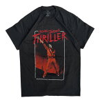 MICHAEL JACKSTON / 半袖Tシャツ / THRILLER TEE - BLACK / マイケルジャクソン スリラー / メンズ ブラック 黒