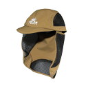 POLeR OUTDOOR STUFF(ポーラーアウトドアスタッフ) / 日除け付き メッシュキャップ / MESH SUNGARD CAP - COYOTE / 22SS