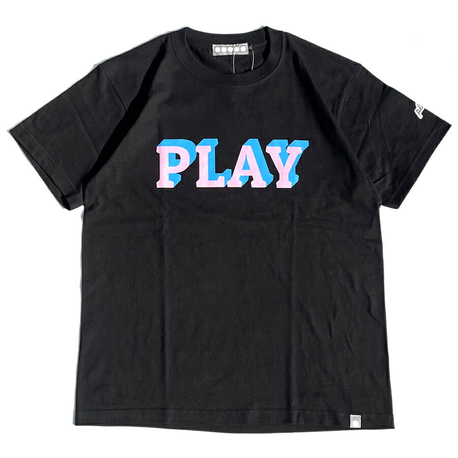 PLAY DESIGN プレイデザイン / P01 プレイ / 半袖Tシャツ / NPNL PLAY TEE - BLACK / 22SS0NNPT / メンズ ブラック 黒 NO PLAY NO LIFE