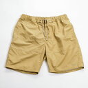 SHORT PANTS EVERY DAY (ショートパンツエブリデイ) / 水陸両用 街履きボードショーツ / COAST II - BEIGE / SPED-0075 / メンズ ベー..