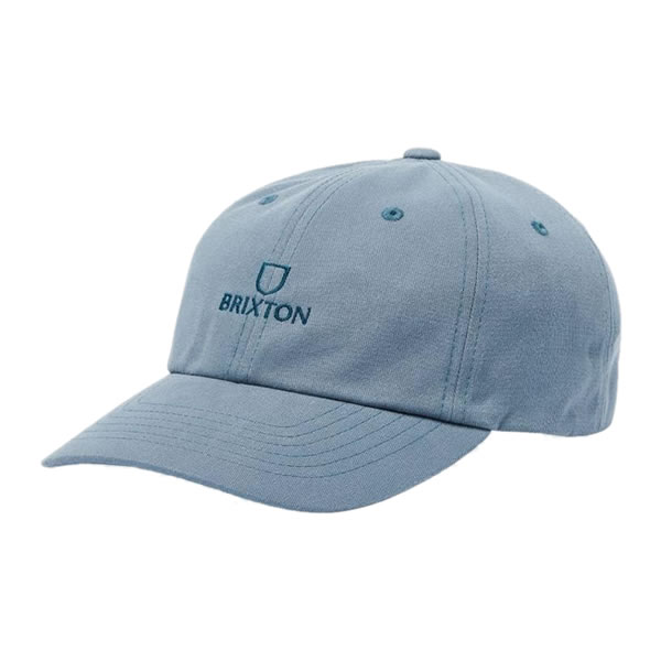 ブリクストン  帽子 メンズ BRIXTON (ブリクストン) / スナップバック キャップ 帽子 / ALPHA LP CAP - PACIFIC BLUE VINTAGE WASH / 10731-PCBVW / メンズ 23SS ブルー ネイビー 青 紺