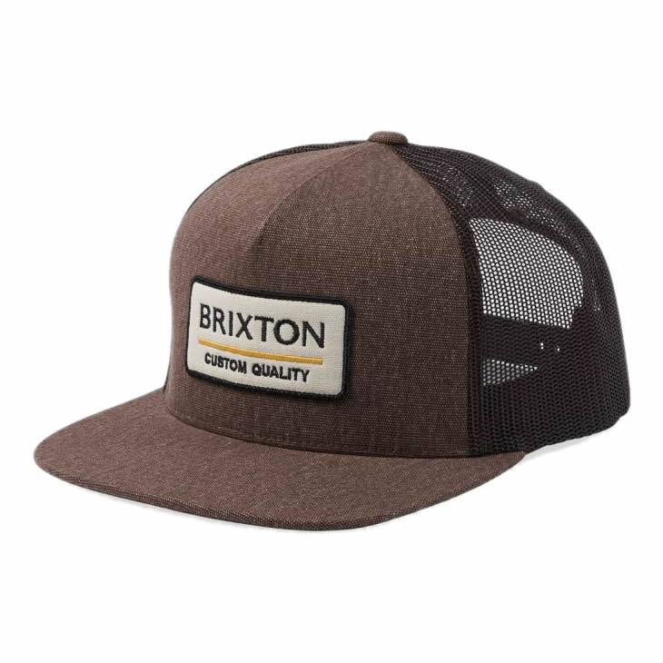 ブリクストン  帽子 メンズ BRIXTON ( ブリクストン ) / スナップバック メッシュキャップ 帽子 / PALMER PROPER MP MESH CAP - DARK EARTH x DARK EARTH / 11070 - DKEDE / メンズ 23SS