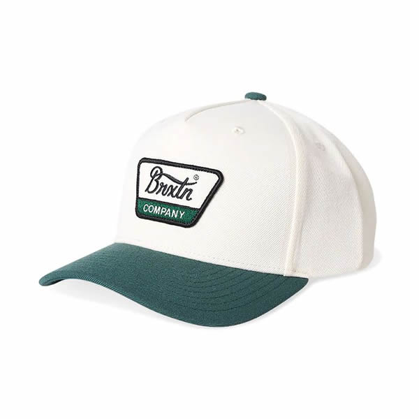 BRIXTON (ブリクストン) / スナップバック キャップ 帽子 / LINWOOD C MP SNAPBACK - WHITECAP x PINE NEEDLE / 10980-WTCPN / メンズ 23FW