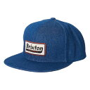 BRIXTON ( uNXg ) / XibvobN Xq / STEADFAST HP SNAPBACK - DENIM / 10981-DENIM / Y 23FW