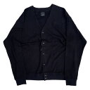 AXESQUIN.MODIFIED (アクシーズクイン ) / ワッフルカーディガン / WOOLY WAFFLE CARDIGAN - BLACK / 321...