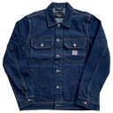 DEUS EX MACHINA (fEXGNX}Li)   fj[NWPbg   KANAN WORK JACKET - DRY INDIGO   DMW226611   Y