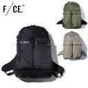 エフシーイー（F/CE.） リュック メンズ F/CE. (エフシーイー) / リュックサック バックパック 鞄 / RECYCLE TWILL URBAN TOWN - 3カラー展開 / FRT30241B0002 / メンズ レディース BLACK ブラック 黒 OLIVE オリーブグリーン FCE