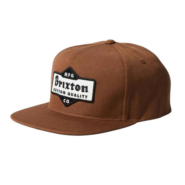 ブリクストン  帽子 メンズ BRIXTON (ブリクストン) / スナップバックキャップ 帽子 / ASHFIELD MP SNAPBACK - BISON / 11537 - BISON / メンズ 23FW