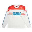 DEUS EX MACHINA ( fEXGNX}Li )   W[W[    FANTASMA MOTO JERSEY - WHITE COMBO  DMP241248  Y