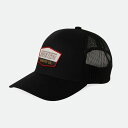 BRIXTON (ブリクストン) / スナップバックキャップ 帽子 / REGAL NETPLUS TRUCKER HAT - BLACK / BKBLK / メンズ 24SS