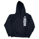 WAX(ワックス) /スウェットプルオーバーパーカー / wax pull over hoodie - Black / WX-0357 / メンズ THM